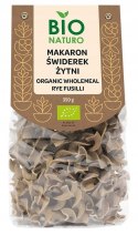 Makaron świderek żytni 350g / BIO Naturo