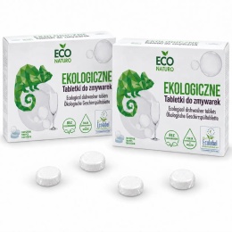 2x Ekologiczne Tabletki Do Zmywarki 100szt / EcoNaturo (NOWE)