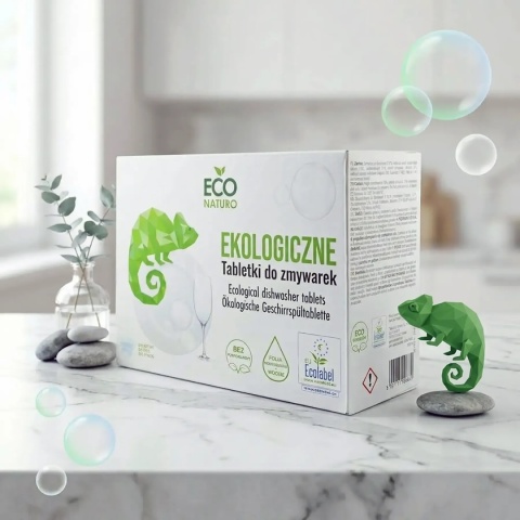 3x Ekologiczne Tabletki Do Zmywarki 100szt / EcoNaturo (NOWE)