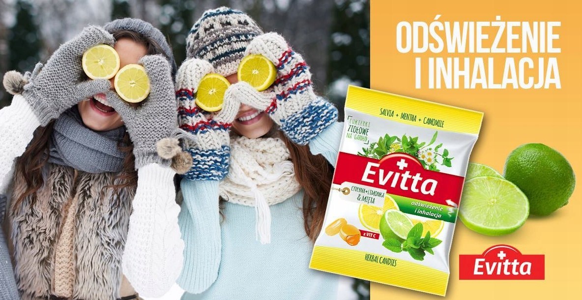 CUKIERKI EVITTA BEZ CUKRU CYTRYNA LIMONKA MIĘTA CUKIERKI EVITTA BEZ CUKRU CYTRYNA LIMONKA MIĘTA
