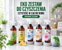 EKO Zestaw do Sprzątania 3 szt. Płyny na bazie OCTU / EcoNaturo