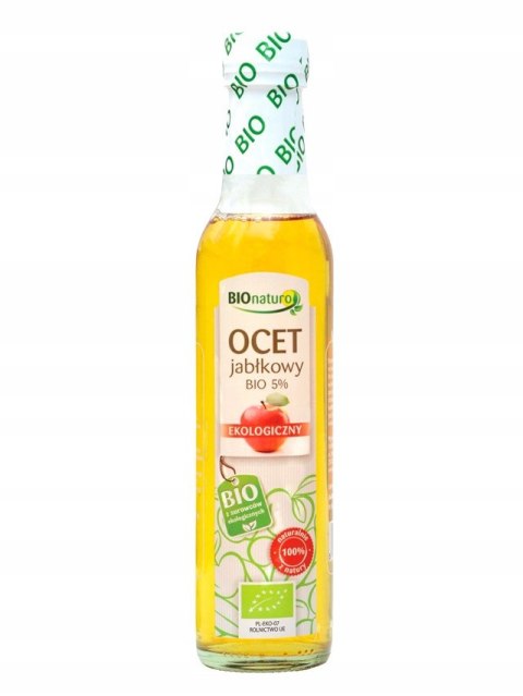 Ocet jabłkowy 5% BIO 250ml / BIOnaturo Ocet jabłkowy 5% BIO 250ml / BIOnaturo