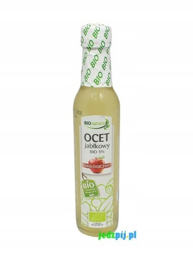 Ocet jabłkowy 5% BIO 250ml / BIOnaturo Ocet jabłkowy 5% BIO 250ml / BIOnaturo