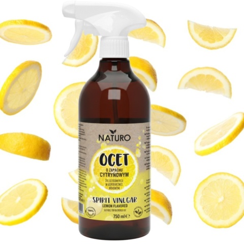Ocet o Zapachu Cytrynowym 750 ml / Eco Naturo