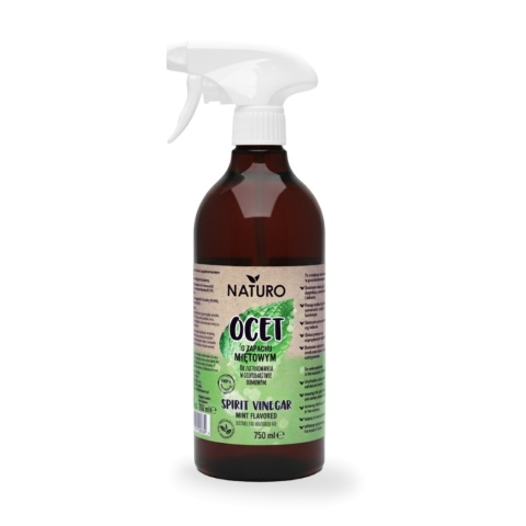 Ocet o Zapachu Miętowym 750 ml / Eco Naturo