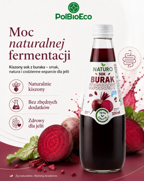 Sok Burak Kiszony 300ml / Naturo