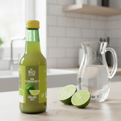 Sok z limonki BIO 100% NFC 250 ml / BIONaturo