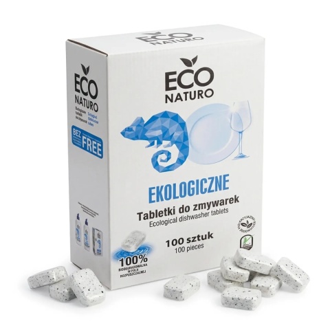 Ekologiczne Tabletki do Zmywarki 100szt / Eco Naturo