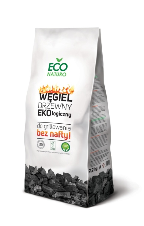 Węgiel drzewny 2.2kg / ECOnaturo Węgiel drzewny 2.2kg / ECOnaturo