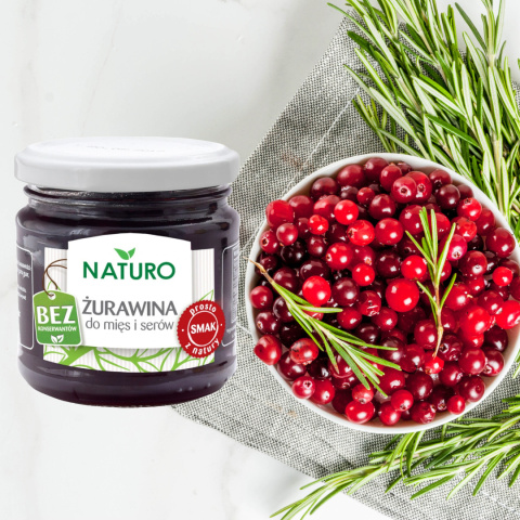 Żurawina do Mięs i Serów 220g